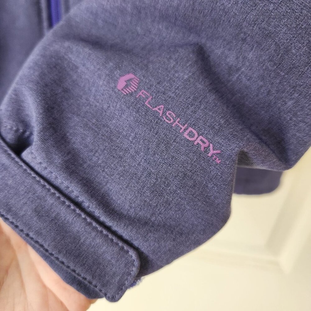 The North Face FlashDry Jacket Blue Purple Pink Outdoors Spring Fall Pretty Cute - Picture 6 of 12